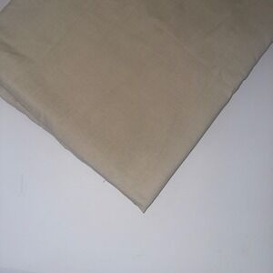 Linen Blend Fabric 4 Yards Beige Slub Texture Crafting Yardage